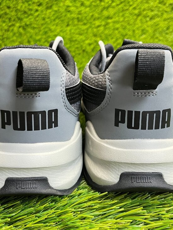 Puma Zip C Mens Size 12 Gray Black Athletic Running Walking Shoes Sneakers main image 5